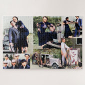 Bonnie and Clyde Story Collage Redux Legpuzzel (Horizontaal)