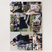 Bonnie and Clyde Story Collage Redux Legpuzzel (Verticaal)