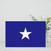 Bonnie Blue Flag Briefpapier (Staand voorkant)