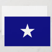 Bonnie Blue Flag Briefpapier (Voorkant / Achterkant)