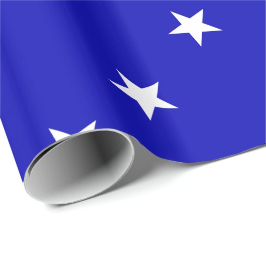 Bonnie Blue Flag Cadeaupapier (Rol Hoek)