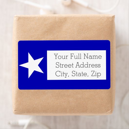 Bonnie Blue Flag Etiket (Insitu)