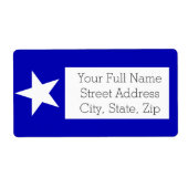 Bonnie Blue Flag Etiket (Voorkant)