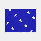 Bonnie Blue Flag Fleece Deken (Voorkant (Horizontaal))