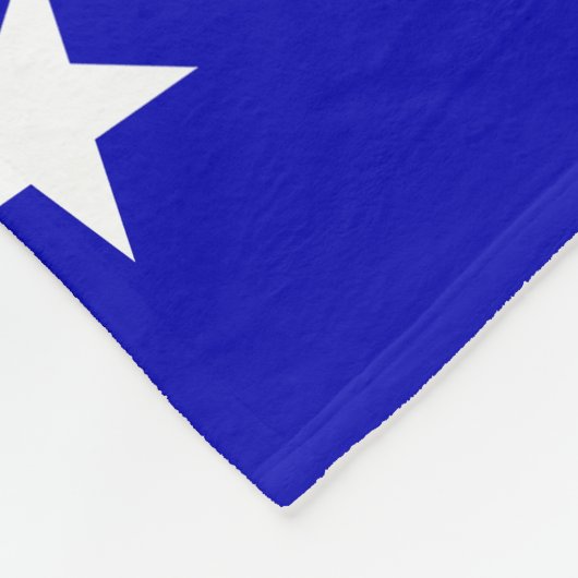 Bonnie Blue Flag Fleece Deken (Hoek)
