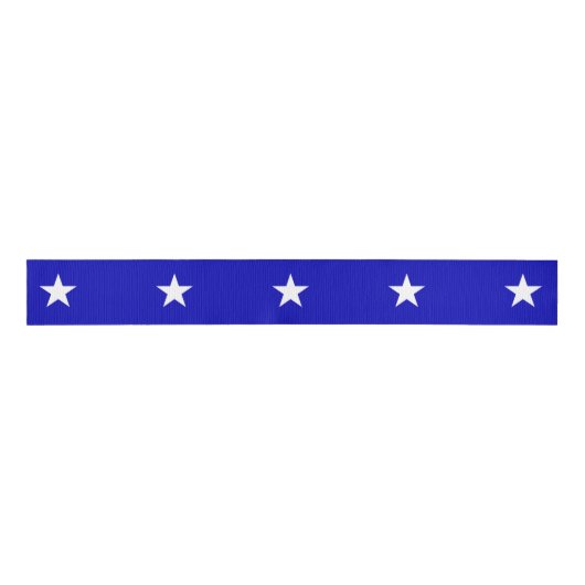 Bonnie Blue Flag Grosgrain Lint (Voorkant)