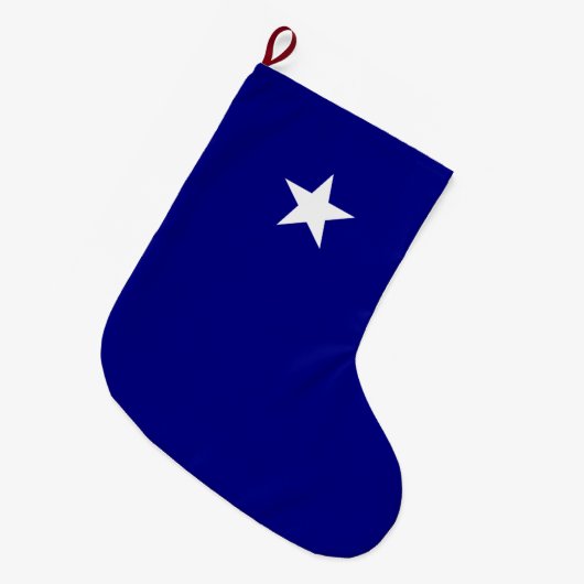 Bonnie Blue Flag Grote Kerstsok (Voorkant (Hangend))