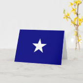 Bonnie Blue Flag Kaart (Gele Bloem)