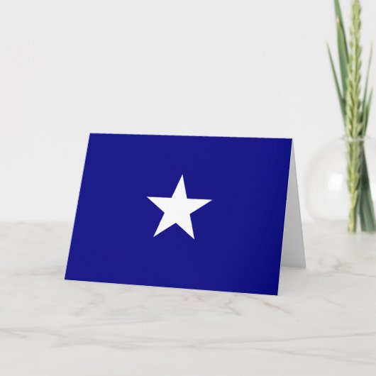 Bonnie Blue Flag Kaart (Voorkant)