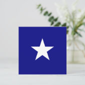 Bonnie Blue Flag Kaart (Staand voorkant)