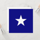 Bonnie Blue Flag Kaart (Voorkant / Achterkant in situ)