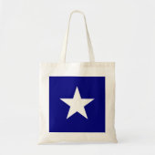 Bonnie Blue Flag met Lone White Star Canvas tas (Voorkant)