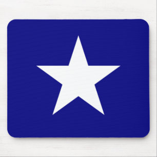 Bonnie Blue Flag met Lone White Star-Muismat Muismat
