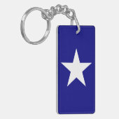 Bonnie Blue Flag met Lone White Star Sleutelhanger (Voorkant Links)
