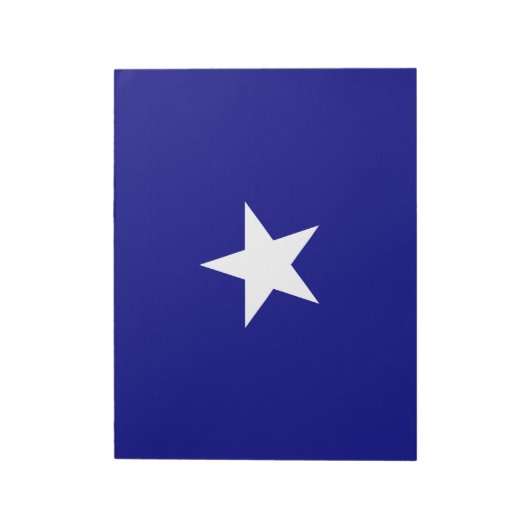 Bonnie Blue Flag Notitieblok (Linkerzijde)