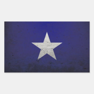 Bonnie blue flag rechthoekige sticker