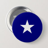 Bonnie Blue Flag Ronde Button 7,6 Cm (Voorkant /achterkant)