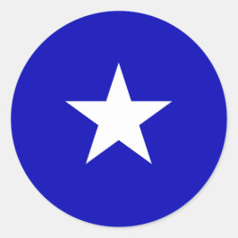 Bonnie Blue Flag Ronde Sticker