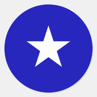 Bonnie Blue Flag Ronde Sticker