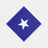 Bonnie Blue Flag Servet (Hoek)