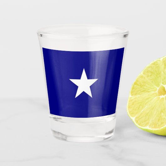 Bonnie Blue Flag Shot Glas (Voorkant)