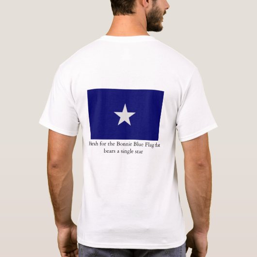 Bonnie Blue Flag T-shirt (Achterkant)