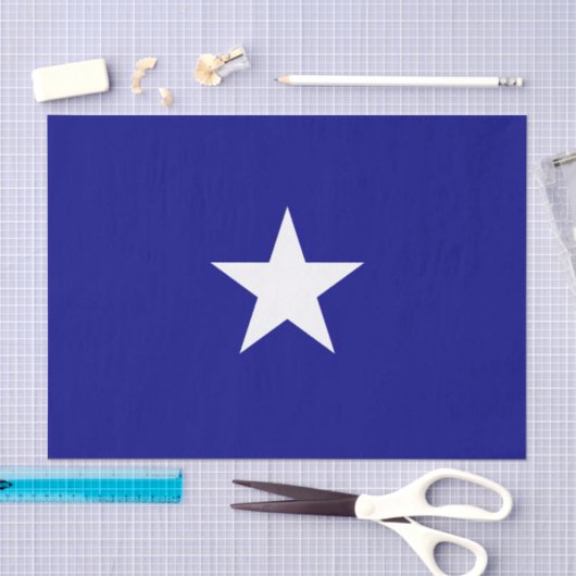Bonnie Blue Flag Tissuepapier (Craft)