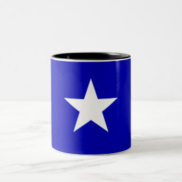 Bonnie Blue Flag Tweekleurige Koffiemok