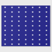 Bonnie Blue Flag White Star Cadeaupapier (Vlak)