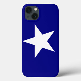 Bonnie Blue Flag White Star iPhone 13 Hoesje