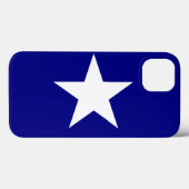 Bonnie Blue Flag White Star Case-Mate iPhone Case (Achterkant (horizontaal))