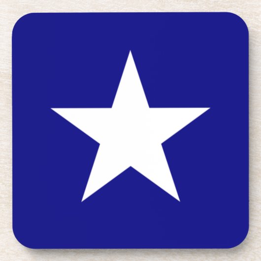 Bonnie Blue Flag White Star Drankjes Onderzetter (Voorkant)