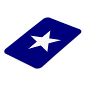 Bonnie Blue Flag White Star Magneet (Linkerzijde)