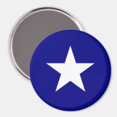Bonnie Blue Flag White Star Magneet (Voorkant / Achterkant)