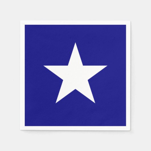 Bonnie Blue Flag White Star Servetten (Voorkant)