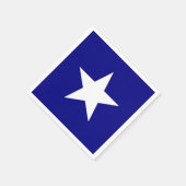 Bonnie Blue Flag White Star Servetten (Hoek)