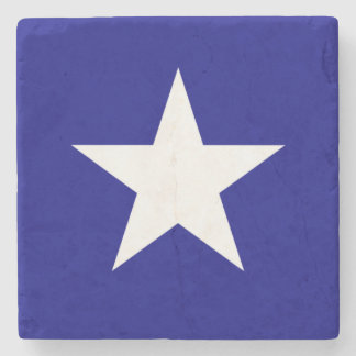 Bonnie Blue Flag White Star Stenen Onderzetter