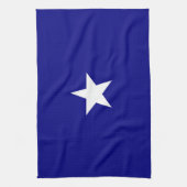 Bonnie Blue Flag White Star Theedoek (Verticaal)