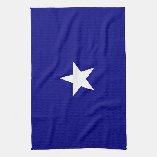 Bonnie Blue Flag White Star Theedoek (Verticaal)