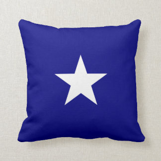 Bonnie Blue Flag Witte Ster Kussen