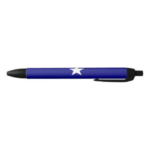 Bonnie Blue Flag Zwarte Inkt Pen