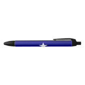Bonnie Blue Flag Zwarte Inkt Pen (Bovenkant)