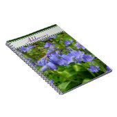 Bonnie Bluebell Notitieboek (Rechterzijde)