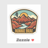 Bonnie Brae, Illinois  Sticker (Vel)