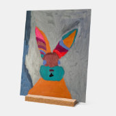 Bonnie Bunnie Acryl Print - Creatief getekend Acryl Bord (Hoek)