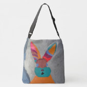 Bonnie Bunnie Crossbody Tas - CreatiefDrew (Achterkant)