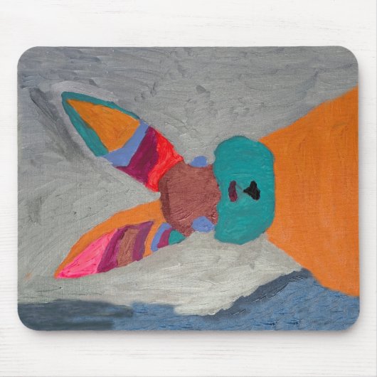 Bonnie Bunnie Muismat - CreatiefDrew (Voorkant)