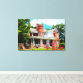 BONNIE CASTLE Canvas Art Afdruk (Insitu (Houten vloer))