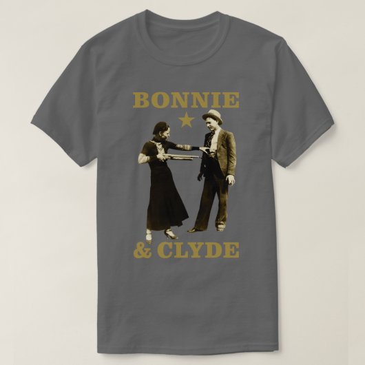 Bonnie Clyde 3 T-shirt (Design voorkant)