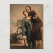 Bonnie & Clyde Briefkaart (Voorkant)